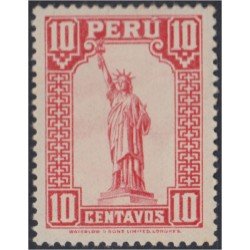Perú 294 1933 Estatua de la Libertad Nueva York MH Perú 294 1933 Estatua de la Libertad Nueva York MH