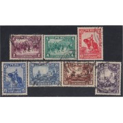 Perú 297A/02 1934/35 Pro Desocupados usados Perú 297A/02 1934/35 Pro Desocupados usados
