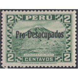 Perú 297 1934 Pro Desocupados MNH Perú 297 1934 Pro Desocupados MNH