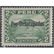 Perú 297 1934 Pro Desocupados MH Perú 297 1934 Pro Desocupados MH