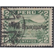 Perú 297 1934 Pro Desocupados usados Perú 297 1934 Pro Desocupados usados