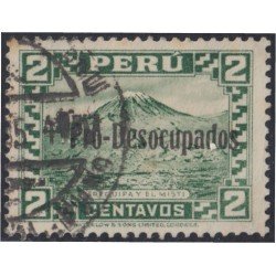 Perú 297 1934 Pro Desocupados usados Perú 297 1934 Pro Desocupados usados