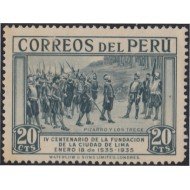 Perú 307 1935 4º Centenario de la Villa de Lima MNH