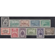 Perú 320/30 1936 Centenario de la carta política de la provincia de Callao MNH Perú 320/30 1936 Centenario de la carta política de la provincia de Callao MNH