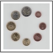 Italia 2017 Emisión monedas Sistema monetario euro € Tira