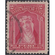 Perú 345 1937 Santa Rosa de Lima usados Perú 345 1937 Santa Rosa de Lima usados