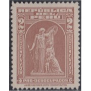 Perú 355 1938 Pro Desocupados MH Perú 355 1938 Pro Desocupados MH