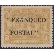 Perú 370 1941/42 Estación Radio Nacional MNH Perú 370 1941/42 Estación Radio Nacional MNH