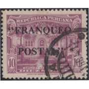 Perú 374 1941/42 Estación Radio Nacional usado Perú 374 1941/42 Estación Radio Nacional usado