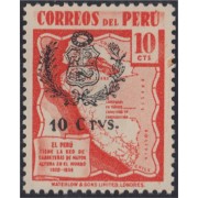 Perú 387 1943 Carreteras del Perú MNH Perú 387 1943 Carreteras del Perú MNH
