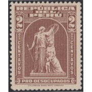 Perú 388 1943 Monumento 2 de mayo Pro Desocupados MNH Perú 388 1943 Monumento 2 de mayo Pro Desocupados MNH