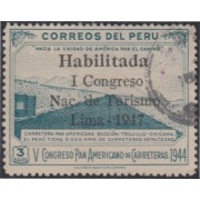 Perú 399D 1947 V Congreso panamericano de carreteras usados Perú 399D 1947 V Congreso panamericano de carreteras usados