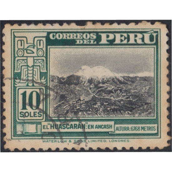 Perú 408 1947 El Huascarán usados Perú 408 1947 El Huascarán usados