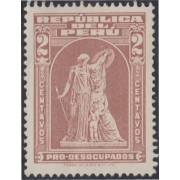 Perú 416 1951 Pro Desocupados MNH Perú 416 1951 Pro Desocupados MNH
