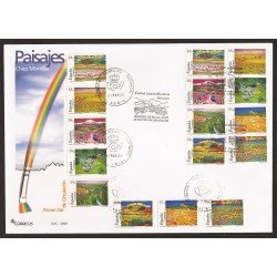 España 3969C 2003 matasello y Sobre Primer Día Carné autoadhesivo Paisajes España 3969C 2003 matasello y Sobre Primer Día Carné autoadhesivo Paisajes