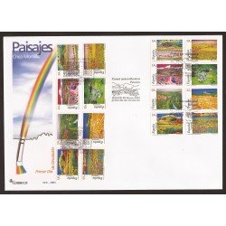 España 3969C 2003 matasello y Sobre Primer Día Carné autoadhesivo Paisajes España 3969C 2003 matasello y Sobre Primer Día Carné autoadhesivo Paisajes
