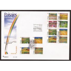 España 3969C 2003 matasello y Sobre Primer Día Carné autoadhesivo Paisajes España 3969C 2003 matasello y Sobre Primer Día Carné autoadhesivo Paisajes