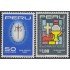 Perú 452/53 1960  VI Congreso eucarístico Nacional MH