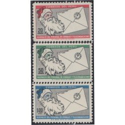 Perú 469/71 1965 Navidad Christmas MNH Perú 469/71 1965 Navidad Christmas MNH