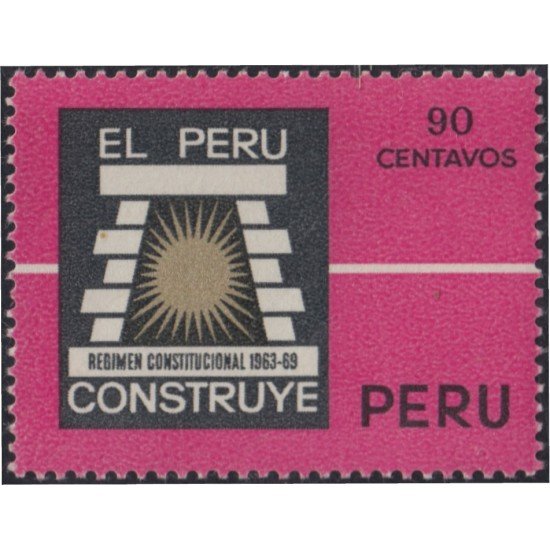 Perú 483 1967 Régimen Constitucional 1963-69 MH Perú 483 1967 Régimen Constitucional 1963-69 MH
