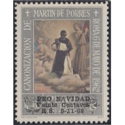 Perú 495A 1968 Martín de Porres Pro Navidad MNH