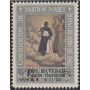 Perú 495A 1968 Martín de Porres Pro Navidad MH