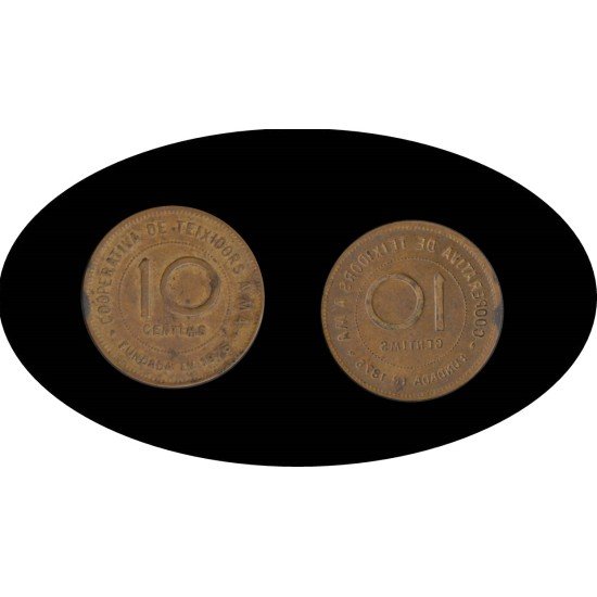 Cooperativa de Teixidors 10 centims Fundada en 1876 Cooperativa de Teixidors 10 centims Fundada en 1876