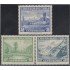 Chile 291/93 1961/62 Serie antigua Turismo MH