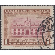Chile 297 1962 150 Años del 1º Gobierno Nacional usado