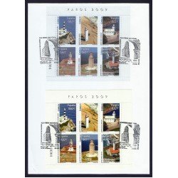 España 4483 2009 Hojita con matasello XLII Feria Plaza Mayor 2010 Faros España 4483 2009 Hojita con matasello XLII Feria Plaza Mayor 2010 Faros