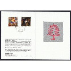 España 3835+3836 2001 matasello Servicio Filatélico Navidad España 3835+3836 2001 matasello Servicio Filatélico Navidad