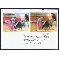España 3834 2001 HB circulada Sobre Toros España 3834 2001 HB circulada Sobre Toros