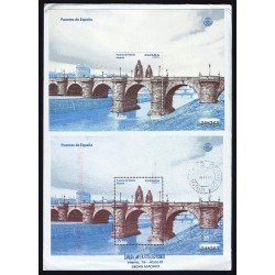 España 4826 HB Sobre circulado Puente de Toledo España 4826 HB Sobre circulado Puente de Toledo