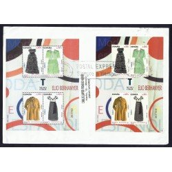 España 4674 2011 Hojita sobre circulado Elio Bernhayer Moda Española España 4674 2011 Hojita sobre circulado Elio Bernhayer Moda Española