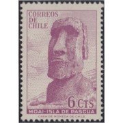 Chile 307 1965  Moai Isla de Pascua MH