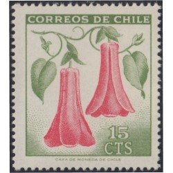 Chile 310 1965 Serie Antigua Flor Nacional MNH Chile 310 1965 Serie Antigua Flor Nacional MNH