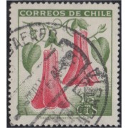 Chile 310 1965 Serie Antigua Flor Nacional usado