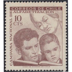 Chile 312 1966 Campaña Nacional de alfabetización MNH Chile 312 1966 Campaña Nacional de alfabetización MNH