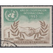 Chile 316 1966 Año de la cooperación Internacional usado