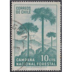Chile 319 1967 Campaña Nacional Forestal usado Chile 319 1967 Campaña Nacional Forestal usado