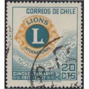 Chile 320 1967 50 Años de Lions International usado