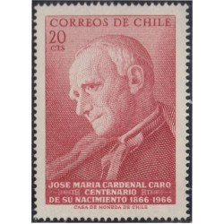 Chile 322 1967 Centenario del nacimiento del Cardenal José María Caro MNH Chile 322 1967 Centenario del nacimiento del Cardenal José María Caro MNH