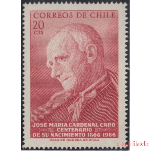 Chile 322 1967 Centenario del nacimiento del Cardenal José María Caro MNH