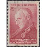 Chile 322 1967 Centenario del nacimiento del Cardenal José María Caro usado