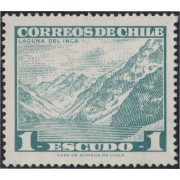 Chile 323 1968 Serie antigua Laguna Inca MNH