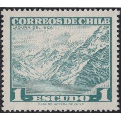 Chile 323 1968 Serie antigua Laguna Inca MNH Chile 323 1968 Serie antigua Laguna Inca MNH