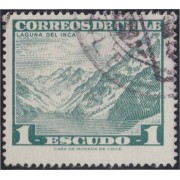Chile 323 1968 Serie antigua Laguna Inca usado