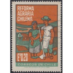 Chile 325 1968 Reforma agraria usado Chile 325 1968 Reforma agraria usado