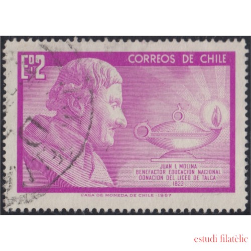 Chile 326 1968 Homenaje a Juan I. Molina usado