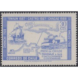 Chile 327 1968 Provincia de Chiloé MNH Chile 327 1968 Provincia de Chiloé MNH